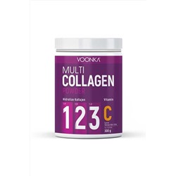 vonka Voonka Multi Collagen Powder Vitamin C Takviye Edici Gıda 300 gr 5552555210706