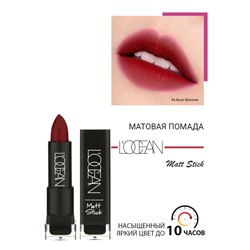 [L'OCEAN] Помада для губ матовая УВЛАЖНЯЮЩАЯ Matte Stick #06 Rose Blossom, 3,3 г