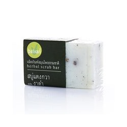 Мыло-скраб «Огурец и кунжут» Baivan 40 гр / Baivan herbal scrub soap cucumber&sesame 40 gr