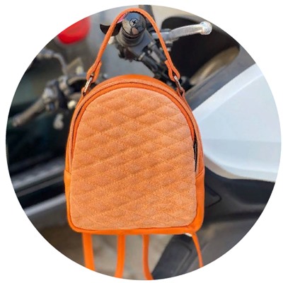 AB.Z · Pelle · mochila 421 (650) NARANJA