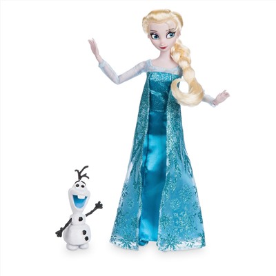 Elsa Classic Doll with Olaf Figure - 11 1/2''
