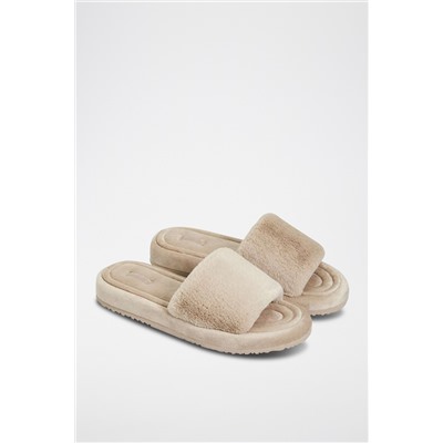 Sandalias Beige