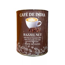 BHARAT BAZAAR Natural coffee with hazelnut flavor Кофе натуральный со вкусом фундука 100г