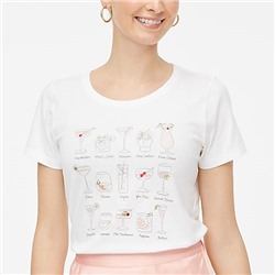 Cocktail graphic tee Item AP359