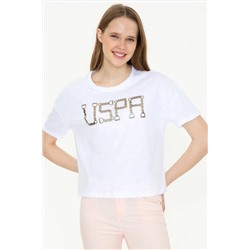 U.S. Polo Assn., Beyaz Kadın T-Shirt