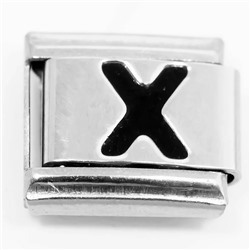 Звено для наборных браслетов  (Буква X)