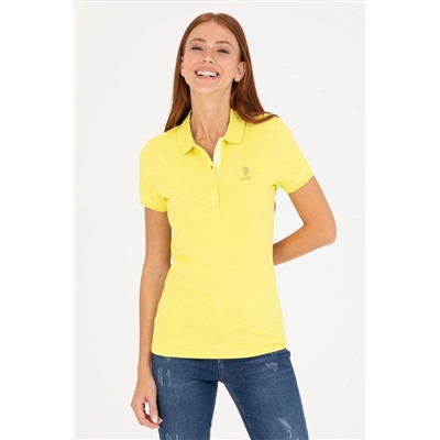 Kadın Neon Sarı Basic Tişört