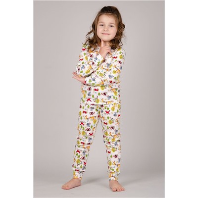 Детская пижама с брюками ПД-113 форест НАТАЛИ #876243