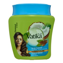 DABUR DERMOVIVA Hair Mask Volume &amp; Thickness Coconut &amp; Castor Oil Маска для волос с кокосом и касторовым маслом 500г
