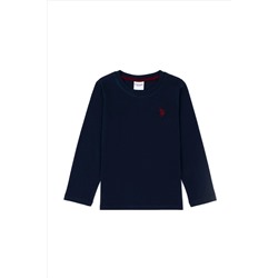 Erkek Çocuk Lacivert Basic Sweatshirt