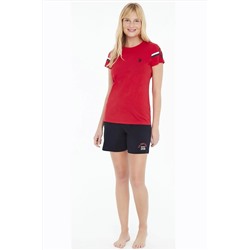 U.S. Polo Assn. Kadın T-shirt Şort Takım U.S.POLO.860