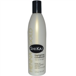 Shikai, Henna Gold, Кондиционер для осветленных волос, 12 жидких унций (355 мл)