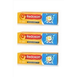 Redoxon Üçlü Etki C Vitamini D Vitamini Çinko Efervesan 15 Tablet / 3 Kutu cepte0019