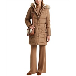 Lauren Ralph Lauren Faux-Fur-Trim Hooded Down Puffer Coat, Created for Macy's
