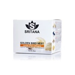 Крем для лица Sritana с экстрактом птичьих гнезд и коллагеном 30 мл / Sritana Golden bird nest Collagen cream 30 ml