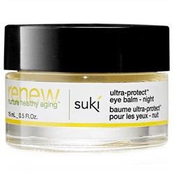 Suki Inc., Renew, ультразащищающий бальзам для глаз, ночной, 0.5 жидких унций (15 мл)