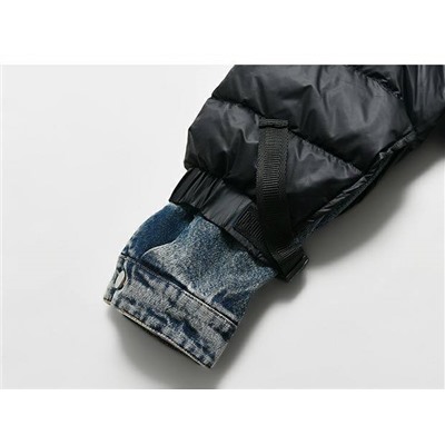 DK*NY ❤️  осенне/зимняя куртка на гусином пуху, джинсовый декоративный подклад. Высококачественная реплика⚡️ Цена на оф сайте выше 130 000😳 открытие продаж 21.11 в 15:00⚡️    ✅Цвет: на фото     ✅Материал: подкладка 💯полиэстер, наполнитель 80%пух, 20%перо 🪶