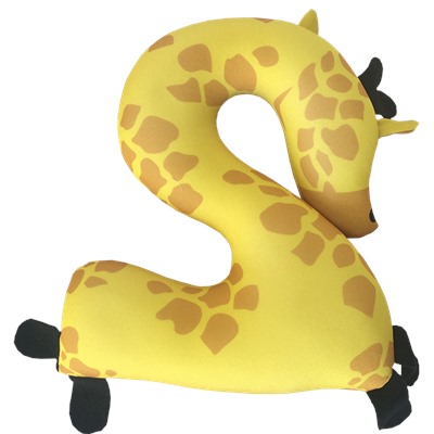 Игрушка "Цифра "2" жираф"