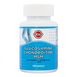 DR. MYBO Glucosamine chondroitin MSM Глюкозамин+Хондроитин+МСМ 120кап