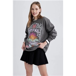 Defacto Coool Oversize Fit Sweatshirt A4756AX23WN