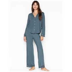 VICTORIA'S SECRET Heavenly by Victoria Supersoft Modal Long PJ Set