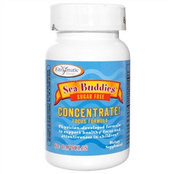 Enzymatic Therapy, Пищевая добавка «Концентрат морских друзей!», эффективная формула, без сахара, 60 капсул