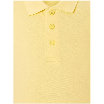 Yellow Short Sleeve School Polo Shirts 2 Pack