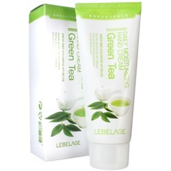 [LEBELAGE] Крем для рук увлажняющий ЗЕЛЕНЫЙ ЧАЙ Daily Moisturizing Hand Cream Green Tea, 100 мл