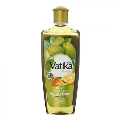 DABUR VATIKA Hair Oil Olive Enriched Масло для волос обогащённое оливой 200мл