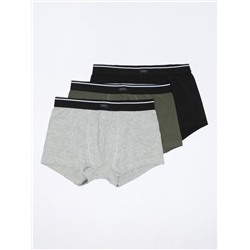 PACK OF 3 PLAIN BOXERS