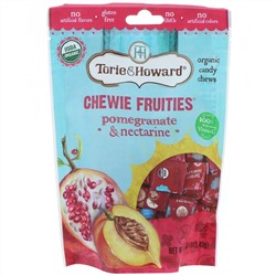 Torie & Howard, Organic, Chewie Fruities, Pomegranate & Nectarine, 4 oz (113.40 g)