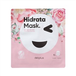 Hydrata Mask Deliplus маска для лица с розовой водой