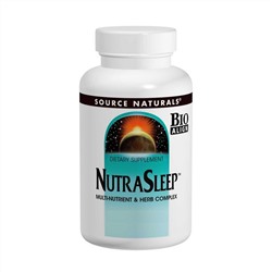 Source Naturals, Пищевая добавка NutraSleep, 100 таблеток
