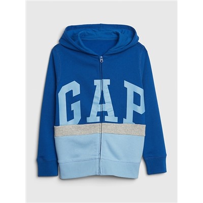 Kids Gap Logo Colorblock Hoodie Sweatshirt