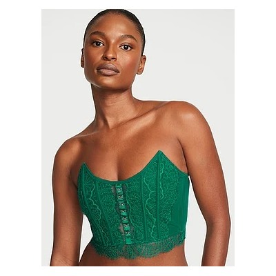 Lace Strapless Corset Top in Lace