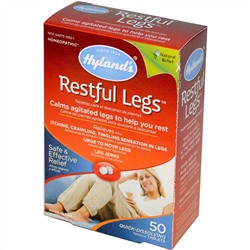 Hyland's, Restful Legs, 50 быстрорастворимых таблеток