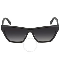 SAINT LAURENT  Grey Gradient Cat Eye Ladies Sunglasses
