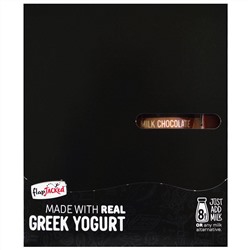 FlapJacked, Протеиновый смузи с греческим йогуртом, со вкусом молочного шоколада, 12 пакетиков по 1,6 унции (46 г)