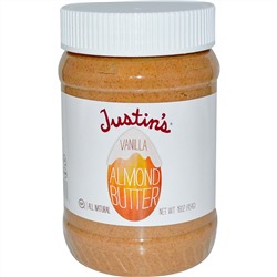 Justin's Nut Butter, Миндальное масло с ванилью, 16 унций (454 г)