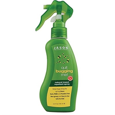 Jason Quit Bugging Me! Natural Insect Repellant Spray, 4.5 Fluid Ounce
