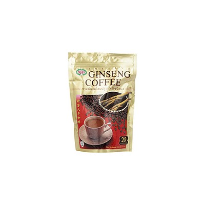 Растворимый кофе "3 в 1" с женьшенем от Super Coffee 20 саше по 20 гр / Super Coffee Instant Ginseng Coffee 20 sachets*20g