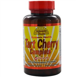Dynamic Health  Laboratories, Tart Cherry Complete с CherryPure, 60 растительных капсул