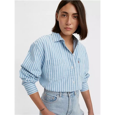 ZOEY UTILITY BUTTON UP SHIRT