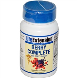 Life Extension, Berry Complete, 30 растительных капсул