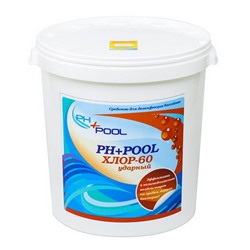 PH+Pool Хлор-60 Ударный в гранулах 25кг