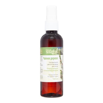 AASHA HERBALS Floral Water Tea Tree Spray Вода цветочная Чайное Дерево спрей 100мл