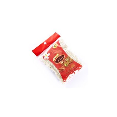 Спа-мыло в мочалке "Тамаринд и мед" от Panatip 75 гр / Panatip Tamarin Honey Spa Herb Soap with Loofah Bag 75 G