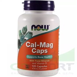 Cal-Mag Caps Now Foods 100 капсул
