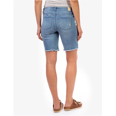 DENIM BERMUDA SHORTS