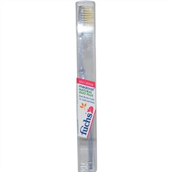 Fuchs Brushes, Medoral Natural Duo Plus Toothbrush, Adult Medium